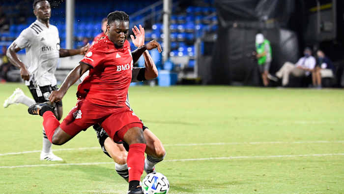 Ayo Akinola has five goals at the MLS Is Back tournament